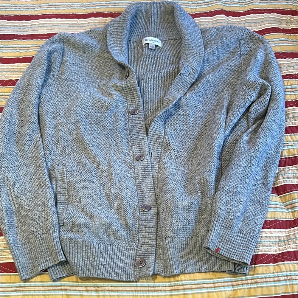 Grey cardigan size L